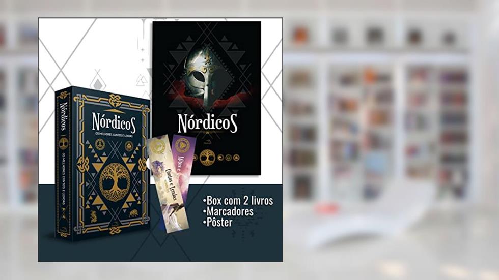 Box Nórdicos: Os Melhores Contos e Lendas - 2 Livros + Pôster + Marcadores De Páginas, do autor Vários Autores