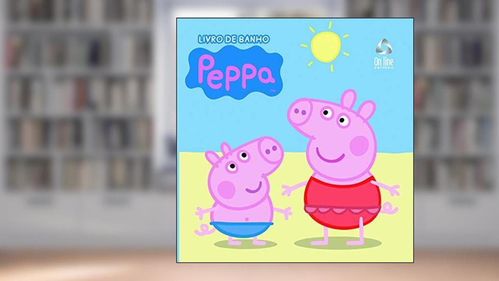 Peppa Pig Livro de Banho, do autor On Line Editora