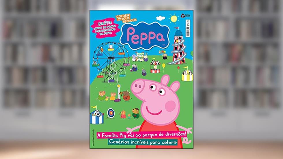 Peppa Pig - Colorir - Especial oficial: A família Pig vai ao parque de diversões!, do autor On Line Editora