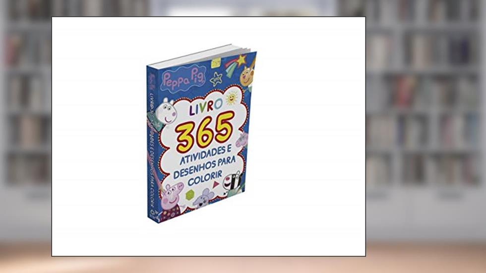 Peppa Pig Livro 365 Atividades e Desenhos para Colorir, do autor On Line Editora