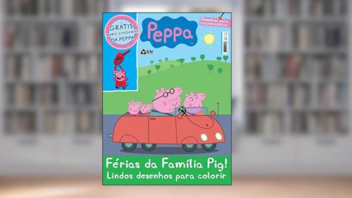 Capa de Peppa Pig - Desenhos para colorir - Especial: Férias da família Pig!, do autor On Line Editora