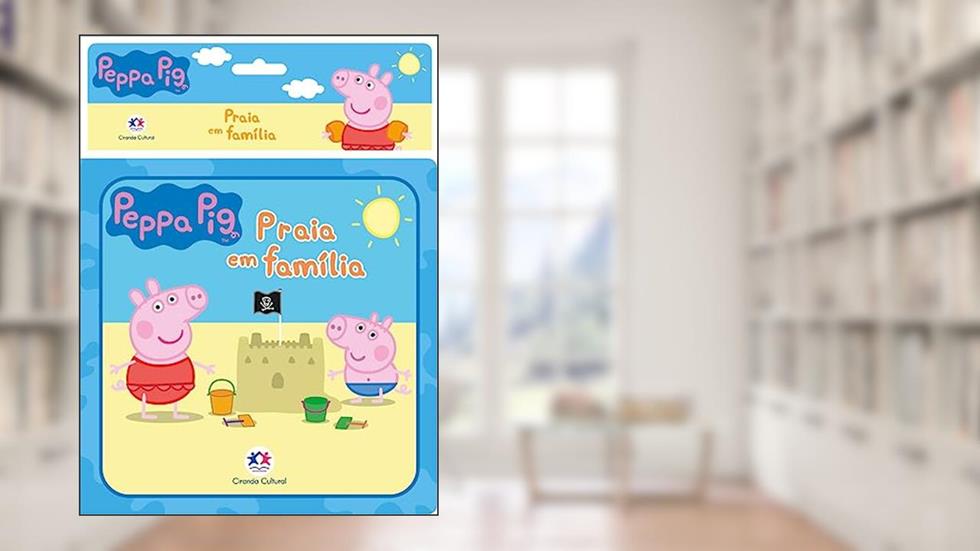Peppa Pig - Praia em família, do autor Ciranda Cultural
