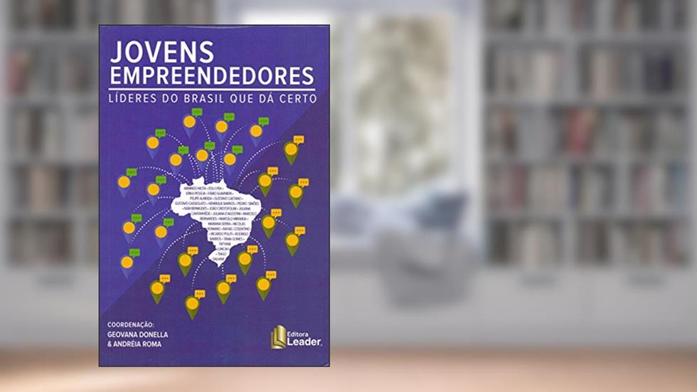 Jovens Empreendedores, do autor Geovana Donella; Andreia Roma