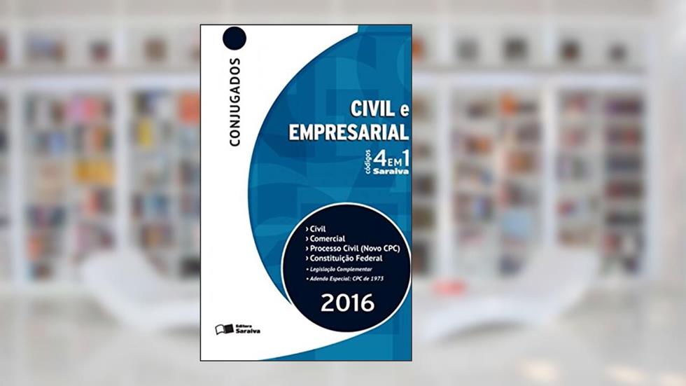 Códigos 4 em 1 Conjugados - Civil e Empresarial - 12 Edição, do autor Vários Autores