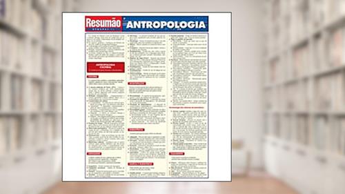 Capa de Antropologia, do autor Douglas Broadfield