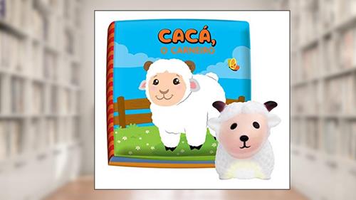 Capa de Cacá, o Caneiro: Tá na Hora do Banho, do autor Eduardo Mesacasa