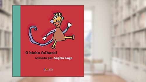 Capa de O bicho folharal, do autor Angela Lago
