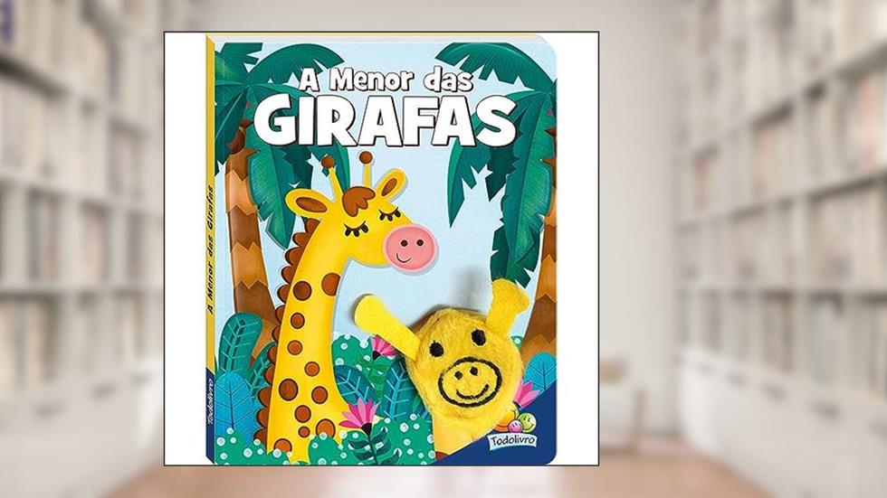 Dedinhos Agitados Livro-fantoche: Menor das Girafas, A, do autor Inc. The Clever Factory