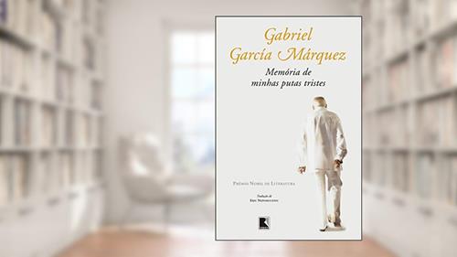 Capa de Memória de minhas putas tristes, do autor Gabriel García Márquez