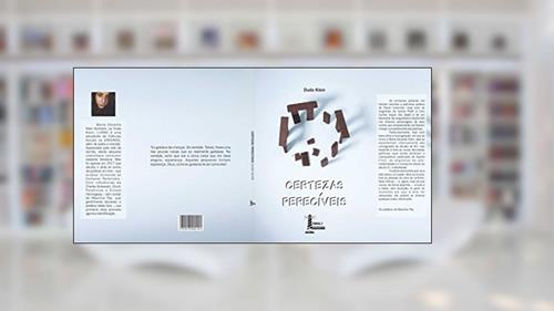 Capa de Certezas Perecíveis, do autor Duda Klein