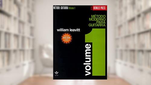 Capa de Método moderno para Guitarra - Volume 1, do autor William Leavitt