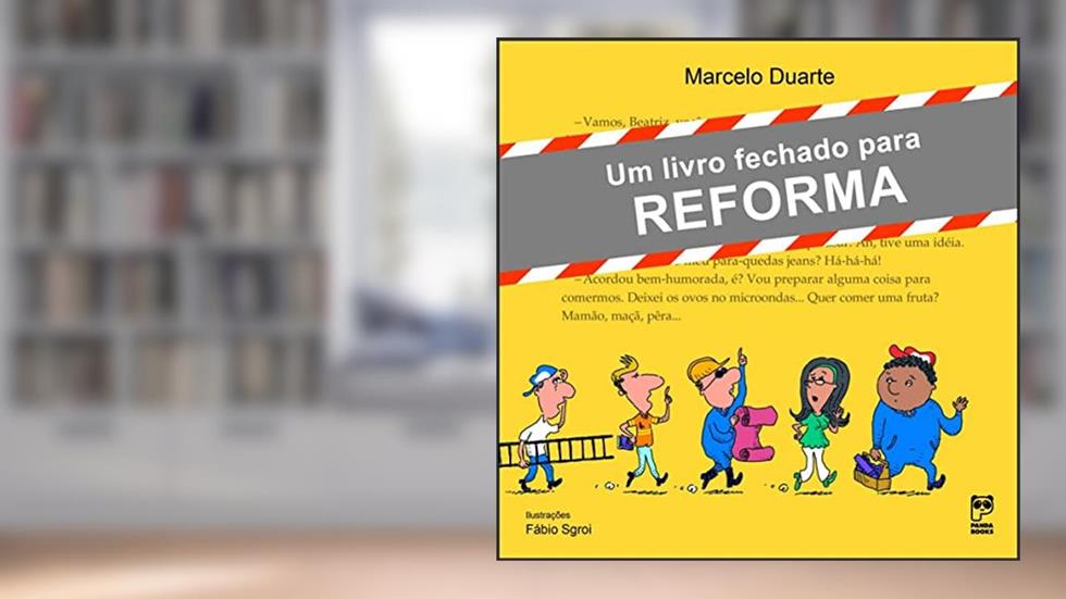 Um livro fechado para reforma, do autor Marcelo Duarte
