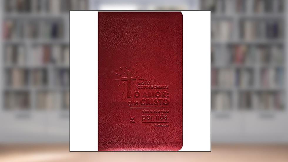 Bíblia AEC - Capa Vermelha - Cruz, do autor Editora Vida