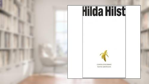 Capa de Contos D'Escárnio. Textos Grotescos, do autor Hilda Hilst