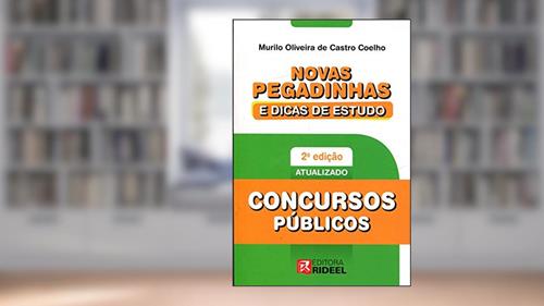 Capa de Novas Pegadinhas e Dicas de Estudos. Concurso Público, do autor Murilo Oliveira de Castro Coelho