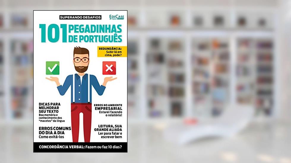 Superando Desafios Ed. 2 - 101 Pegadinhas de Português, do autor Edicase