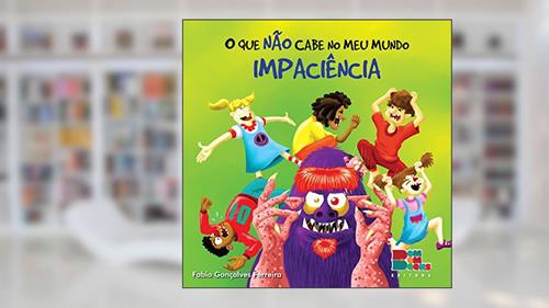 Capa de O que não Cabe no Meu Mundo. Impaciência, do autor Fabio Ferreira