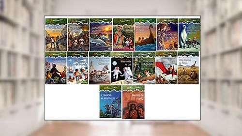 Capa de A Casa Da Árvore Mágica - Coleção Completa Com 16 Livros, do autor Mary Pope Osborne