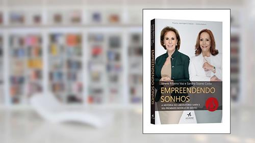 Capa de Empreendendo Sonhos, do autor Janete Ribeiro Vaz; Sandra Soares Costa