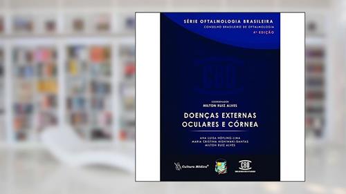 Capa de Doenças Externas Oculares e Córnea, do autor Ana Luisa Höfling-Lima; Maria Cristina Nishiwaki-Dantas; Milton Ruiz Alves