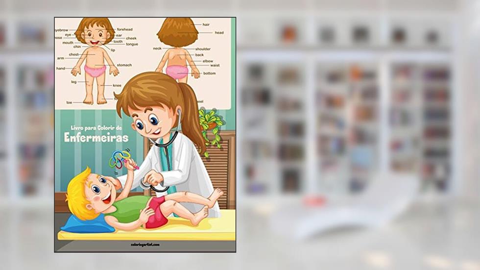 Livro para Colorir de Enfermeiras: 1, do autor Nick Snels