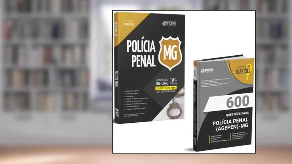 KIT Apostila AGEPEN MG Agente Penitenciário + Questões, do autor Equipe Solução Concursos