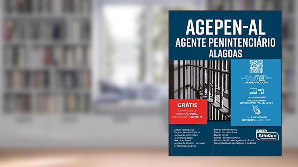 Agente Penitenciário - AGEPEN - AL, do autor Equipe AlfaCon
