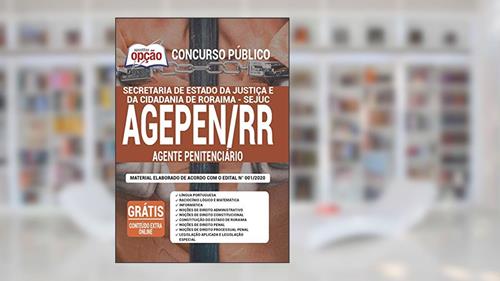 Capa de Apostila AGEPEN RR - Agente Penitenciário, do autor Equipe Solução Concursos