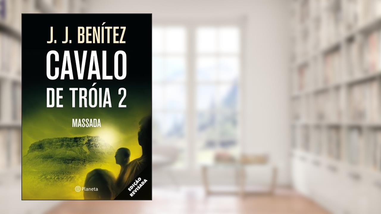 Capa de Cavalo de Tróia 2 - Massada, do autor J.J. Benitez