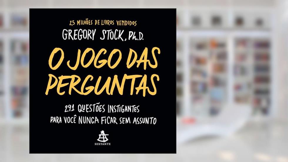 O jogo das perguntas, do autor Gregory Stock