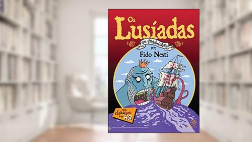 Capa de Os lusíadas em quadrinhos, do autor Luis de Camões