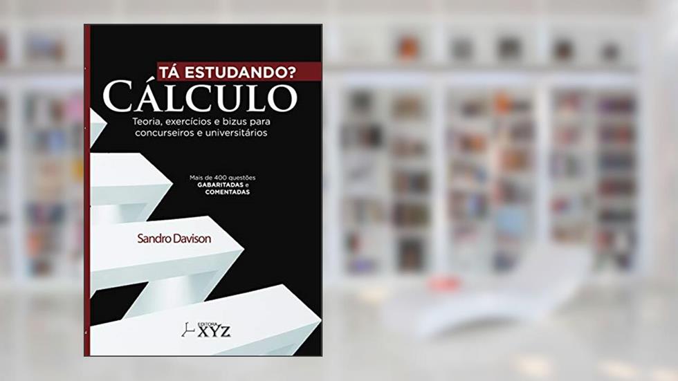 Tá Estudando? Cálculo, do autor Sandro Davison