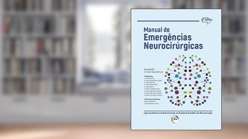 Capa de Manual de emergências neurocirúrgicas, do autor André Giacomelli Leal