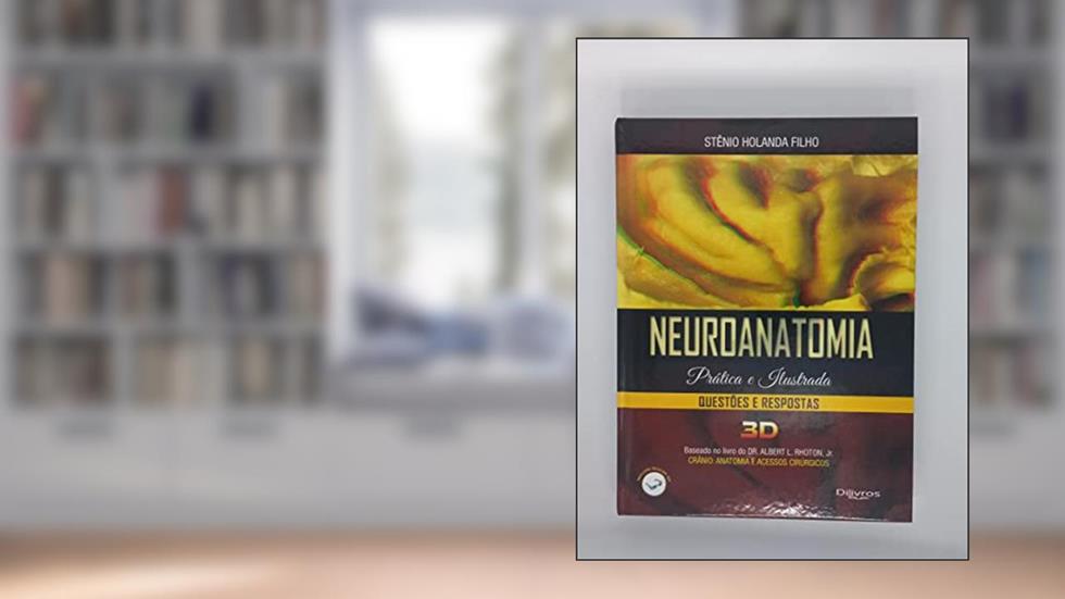 NEUROANATOMIA PRATICA E ILUSTRADA QUESTOES E RESPOSTAS, do autor Holanda Filho