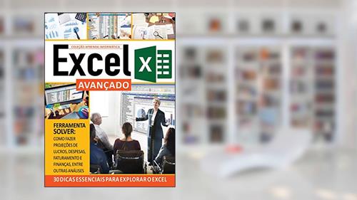 Capa de Coleção Aprenda Informática Excel Ed.03 Avançado, do autor On Line Editora