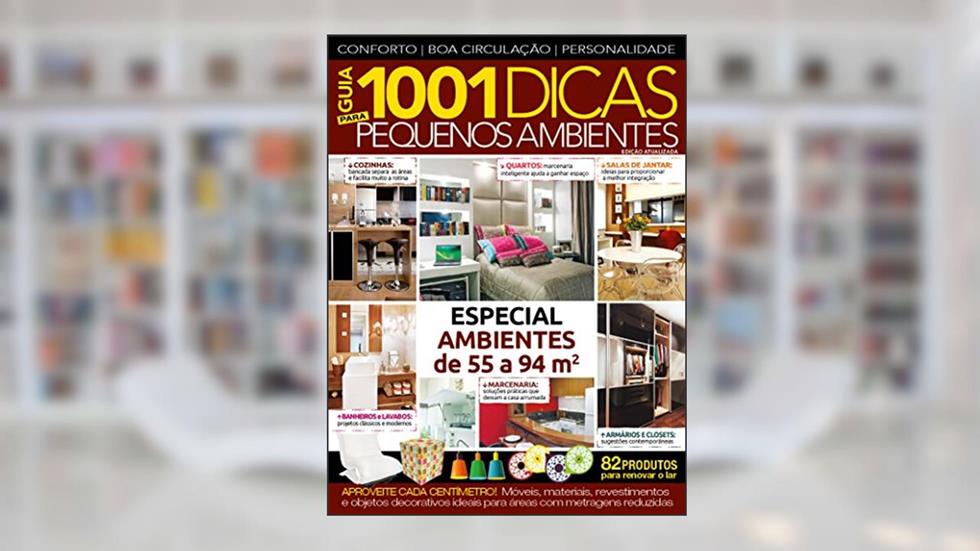 Guia 1001 Dicas para Pequenos Ambientes Ed.03, do autor On Line Editora