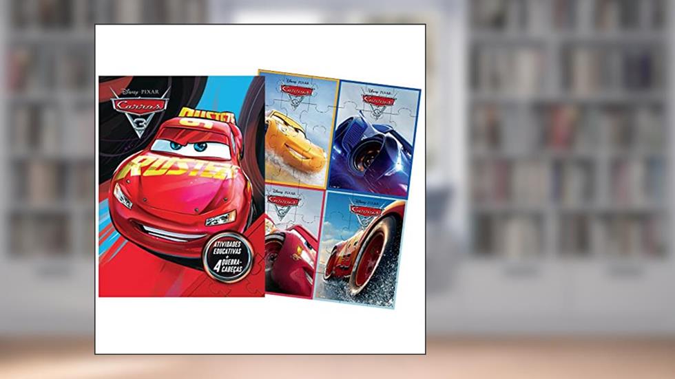 Aprender Brincando com 4 Quebra-cabeça Disney - Carros 3, do autor Valquiria Matiolli