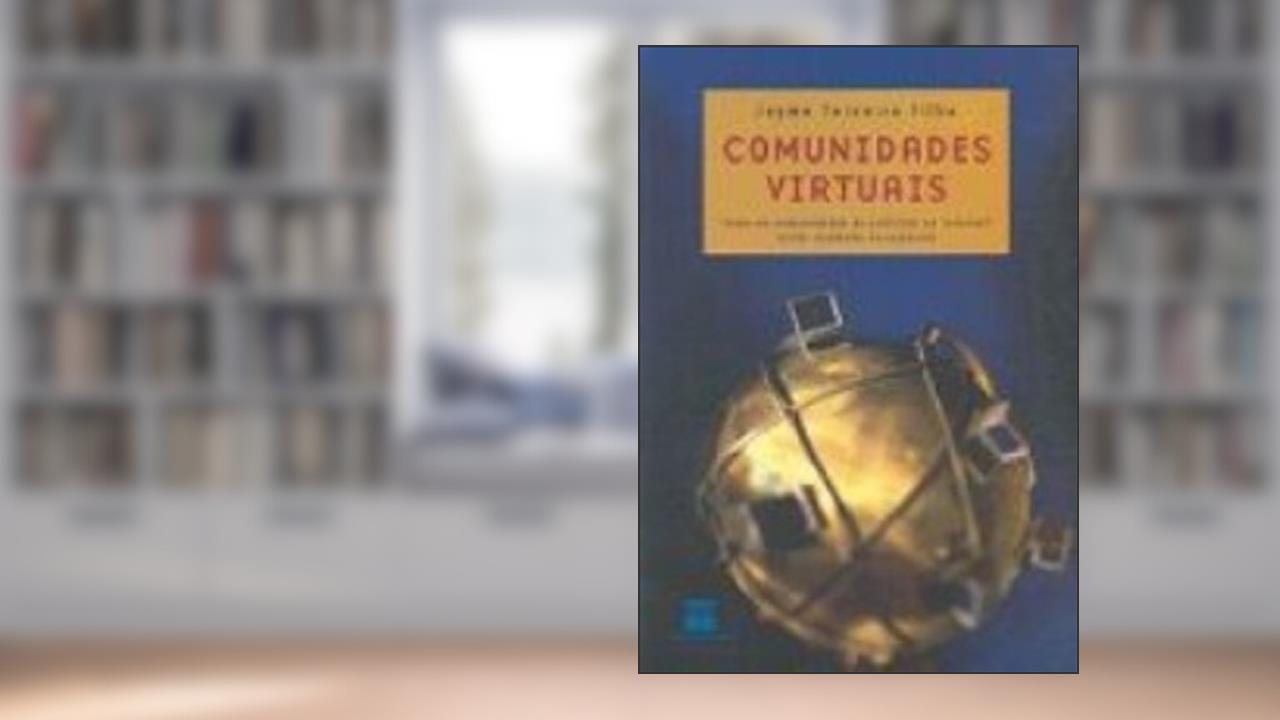 Capa de Comunidades Virtuais, do autor Jayme Filho