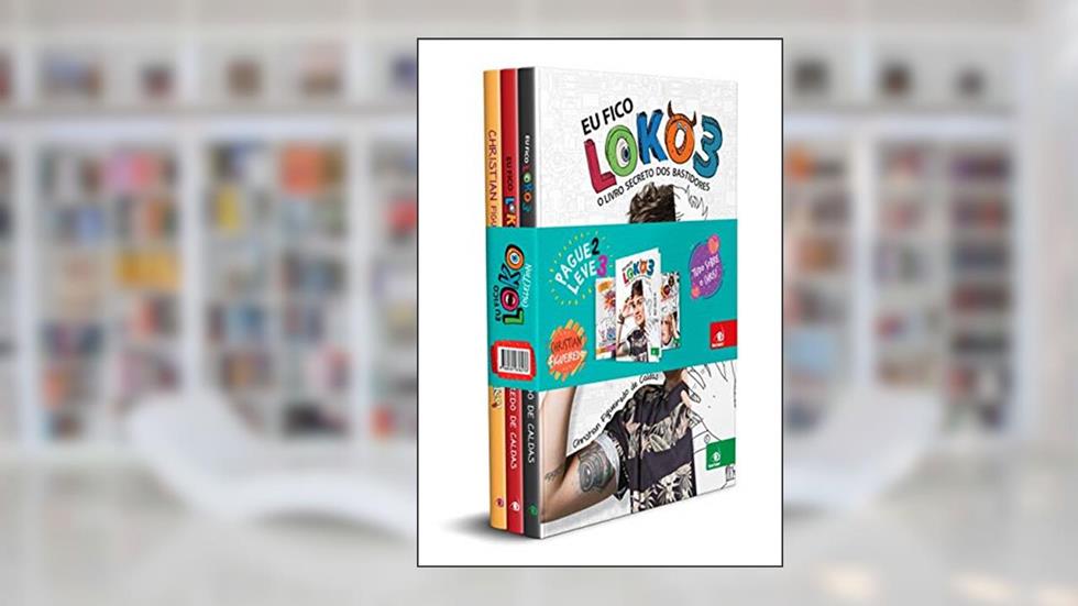 Coleção Eu Fico Loko, do autor Christian Figueiredo de Caldas