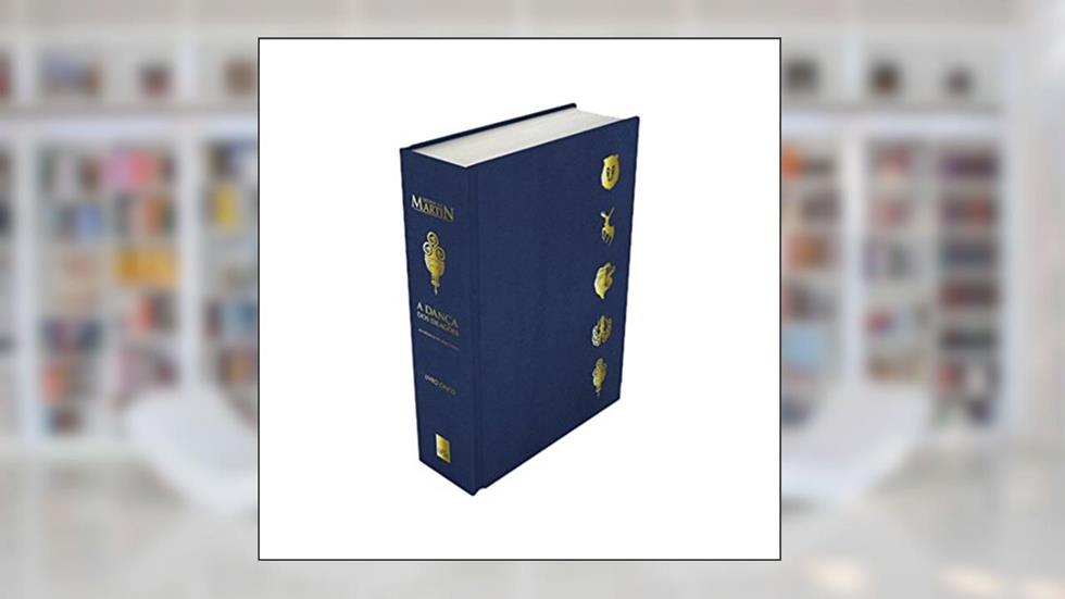 A Guerra dos Tronos: A Dança dos Dragões - (Livro 5) - As Crônicas de Gelo e Fogo em Edição de Luxo (+ Um Pin da Casa Targaryen), do autor George R. R. Martin