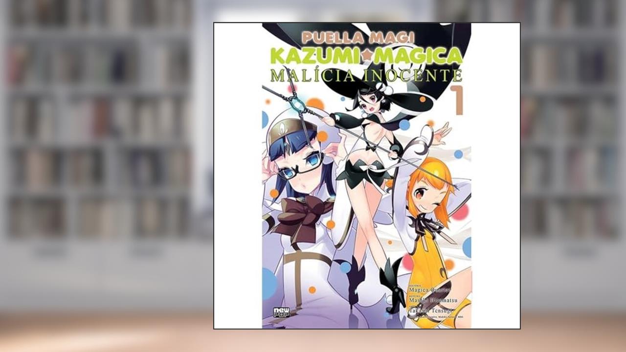 Kazumi Magica: Malicia Inocente - Volume 01, do autor Masaki Hiramatsu