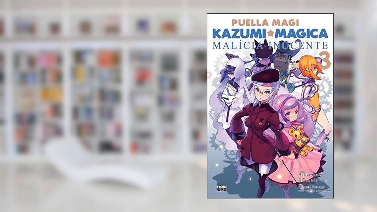 Kazumi Magica: Malicia Inocente - Volume 03, do autor Masaki Hiramatsu; Takashi Tensugi