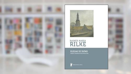Capa de Elegias de Duíno, do autor Rainer Maria Rilke