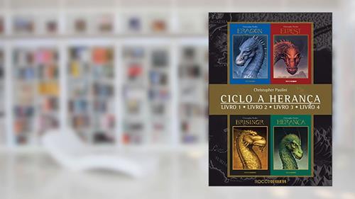 Capa de Ciclo A Herança, do autor Christopher Paolini