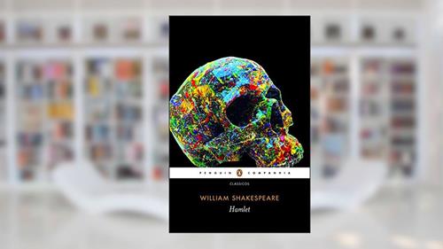 Capa de Hamlet, do autor William Shakespeare