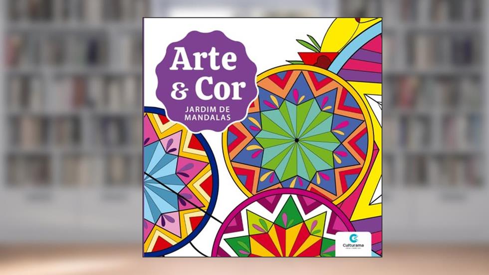 Jardim de Mandalas - Livro Colorterapia, do autor Vanessa Alexandre