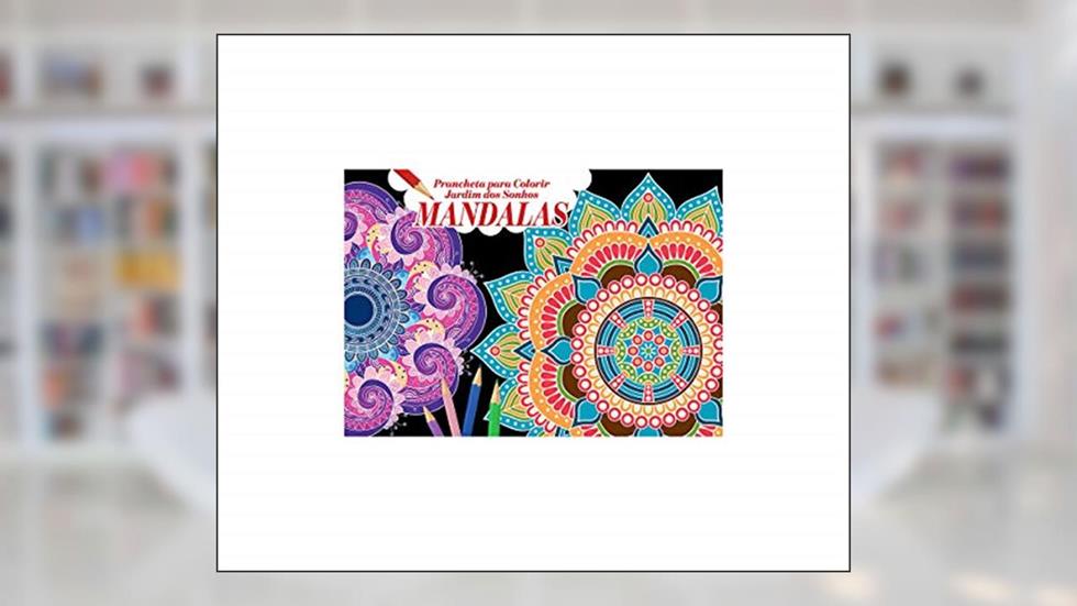 Prancheta para Colorir Jardim dos Sonhos: Mandalas, do autor On Line Editora