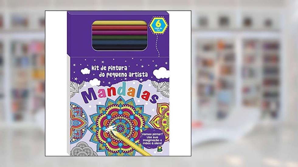 Livro de Pintura do Pequeno Artista: Mandalas, do autor Brijbasi Art Press Ltd