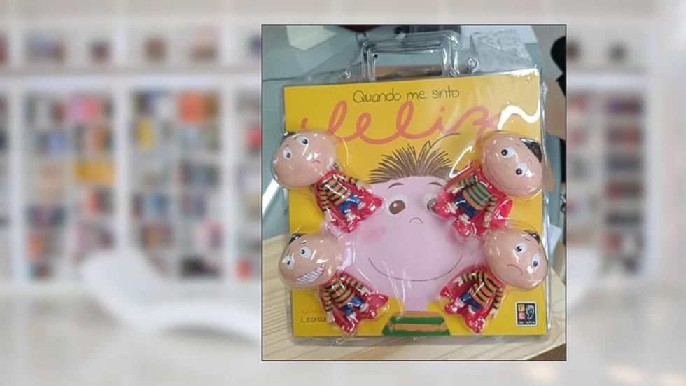 Blister - Sentimentos e Emocoes 4 Bonecos, do autor James Misse; Pé Da Letra