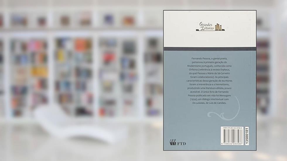 Mensagem, do autor Fernando Pessoa